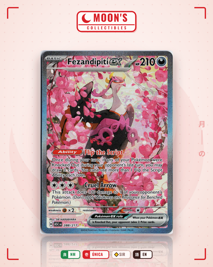Fezandipiti ex · Ascended Heroes #288/217 · NM