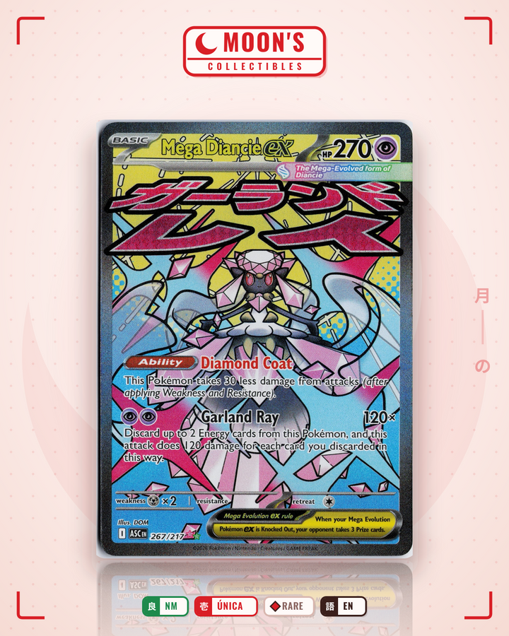 Mega Diancie ex · Ascended Heroes #267/217 · NM