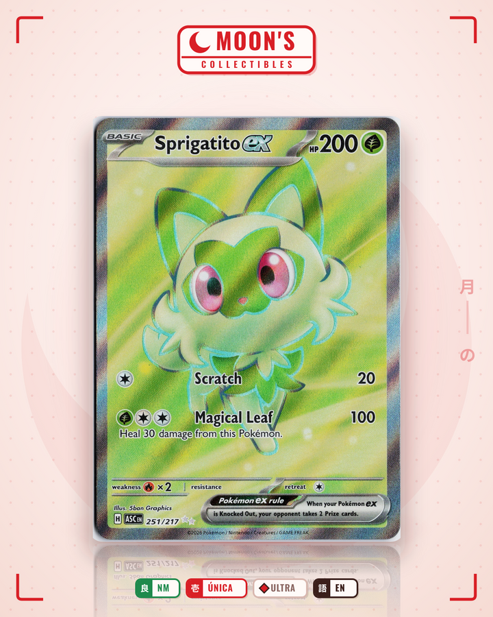 Sprigatito ex · Ascended Heroes #251/217 · NM