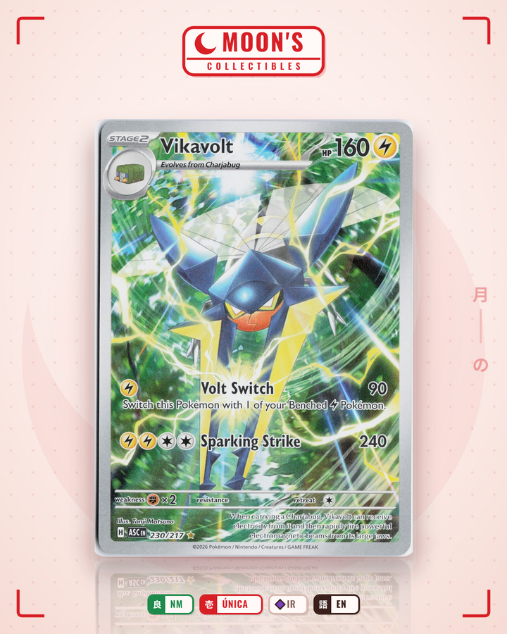 Vikavolt · Ascended Heroes #230/217 · NM