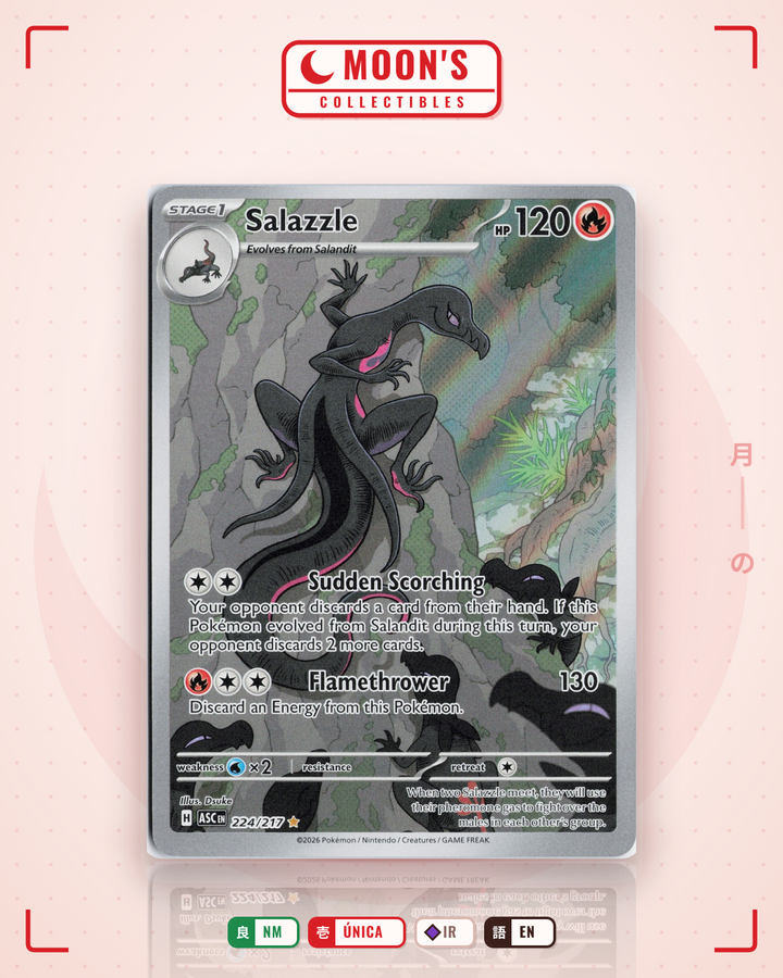 Salazzle · Ascended Heroes #224/217 · NM