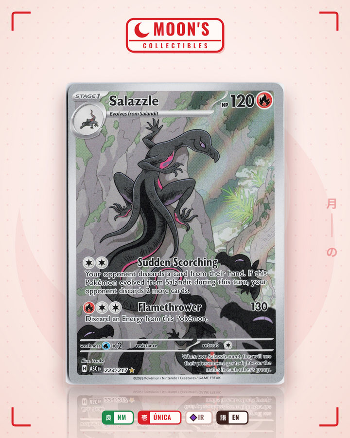 Salazzle · Ascended Heroes #224/217 · NM