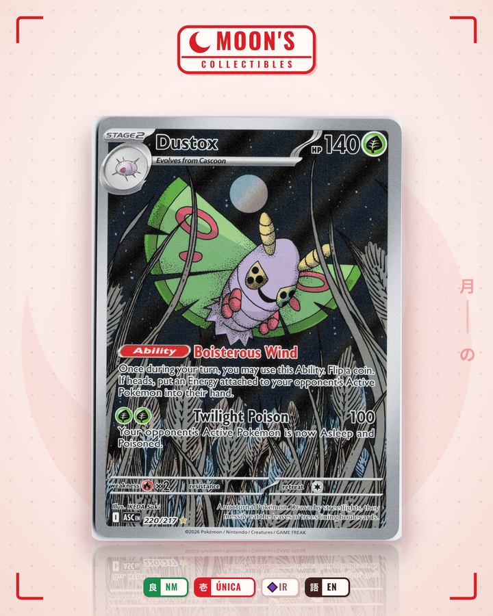 Dustox · Ascended Heroes #220/217 · NM