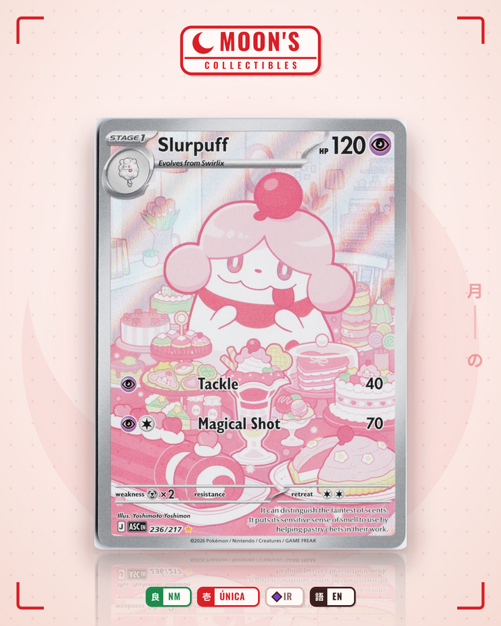 Slurpuff · Ascended Heroes #236/217 · NM