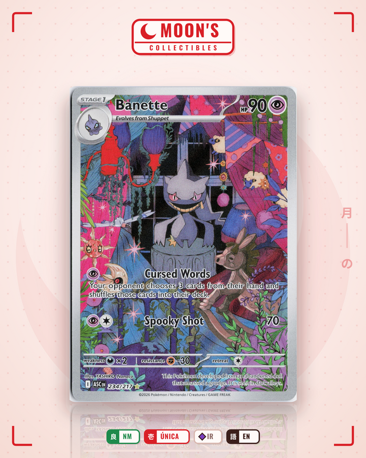 Banette · Ascended Heroes #234/217 · NM