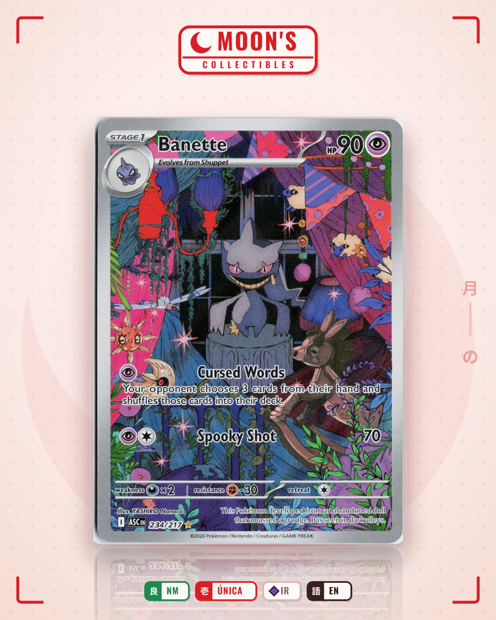 Banette · Ascended Heroes #234/217 · NM