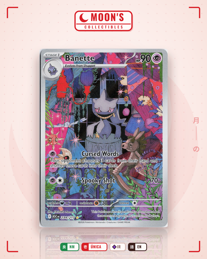 Banette · Ascended Heroes #234/217 · NM