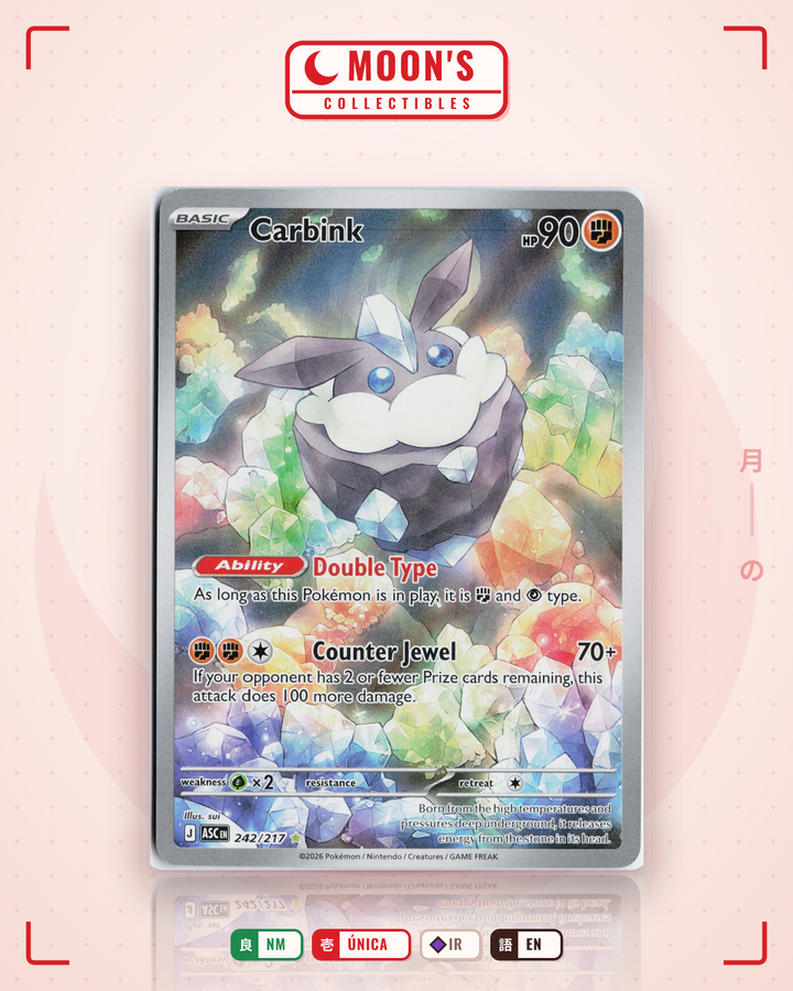 Carbink · Ascended Heroes #242/217 · NM