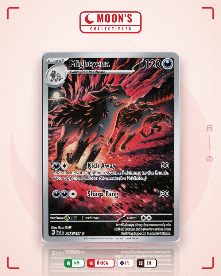 Mightyena · Ascended Heroes #243/217 · NM