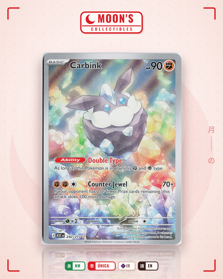 Carbink · Ascended Heroes #242/217 · NM