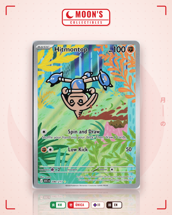 Hitmontop · Ascended Heroes #240/217 · NM