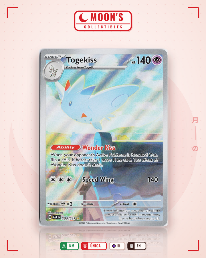 Togekiss · Ascended Heroes #235/217 · NM