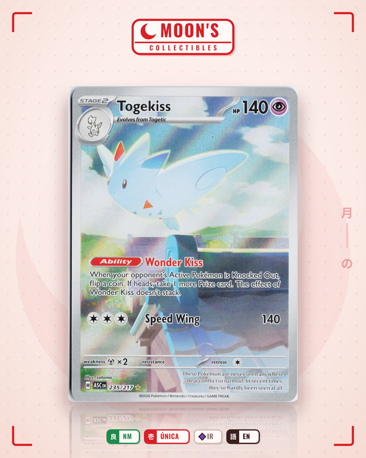 Togekiss · Ascended Heroes #235/217 · NM