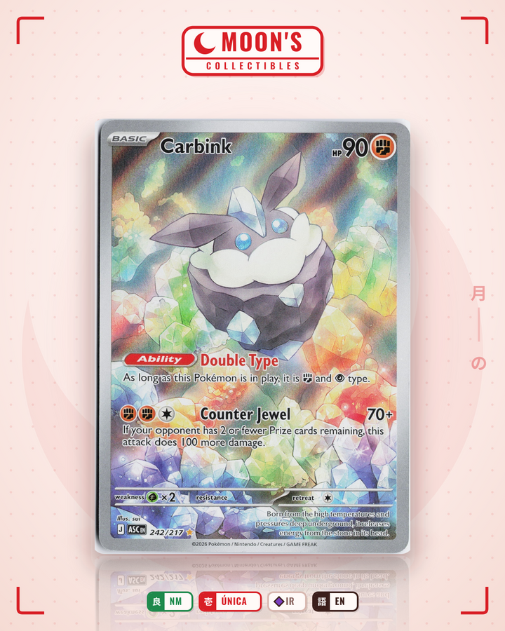 Carbink · Ascended Heroes #242/217 · NM