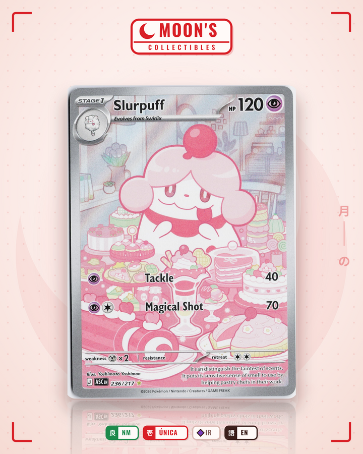 Slurpuff · Ascended Heroes #236/217 · NM