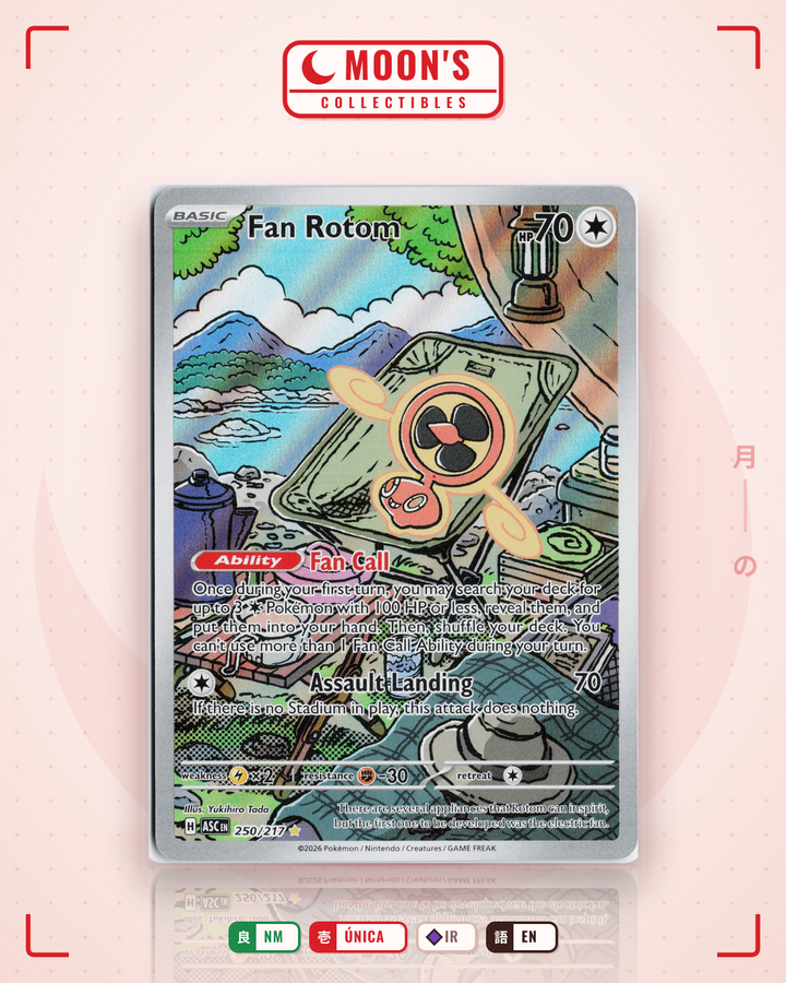 Fan Rotom · Ascended Heroes #250/217 · NM