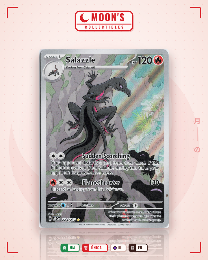Salazzle · Ascended Heroes #224/217 · NM
