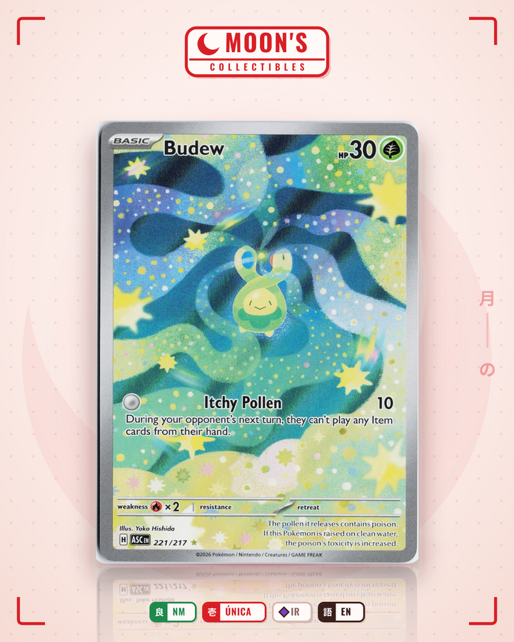 Budew · Ascended Heroes #221/217 · NM