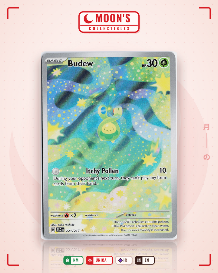 Budew · Ascended Heroes #221/217 · NM