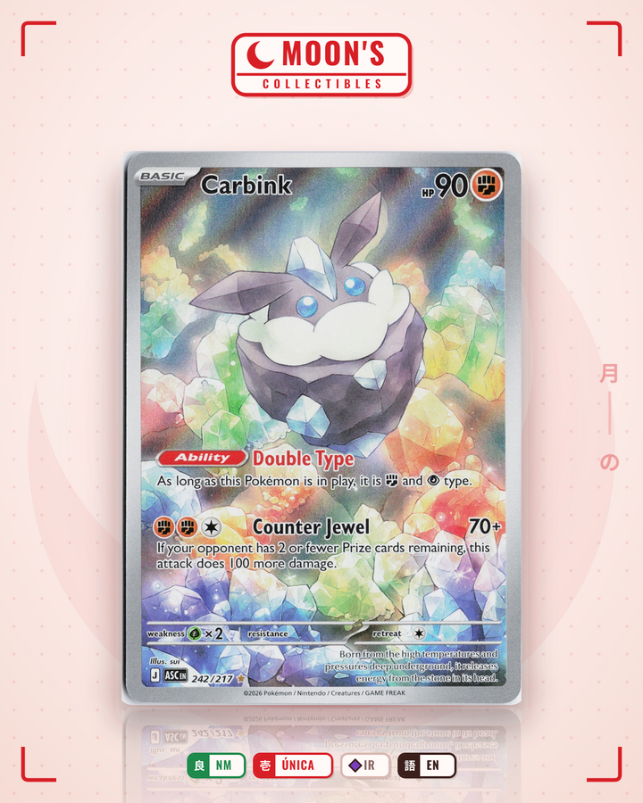 Carbink · Ascended Heroes #242/217 · NM