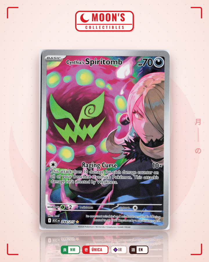 Cynthia's Spiritomb · Ascended Heroes #244/217 · NM
