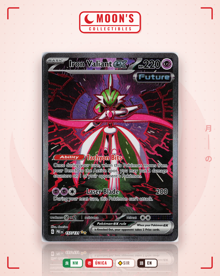 Iron Valiant ex · Prismatic Evolutions #157/131 · NM