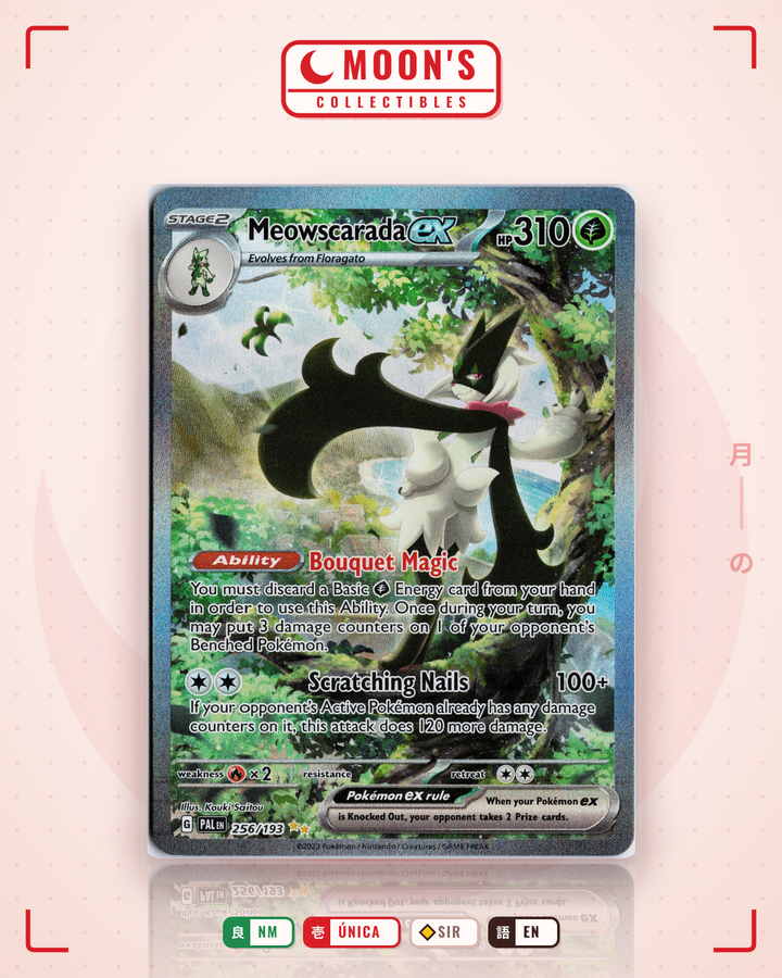 Meowscarada ex · Paldea Evolved #256/193 · NM