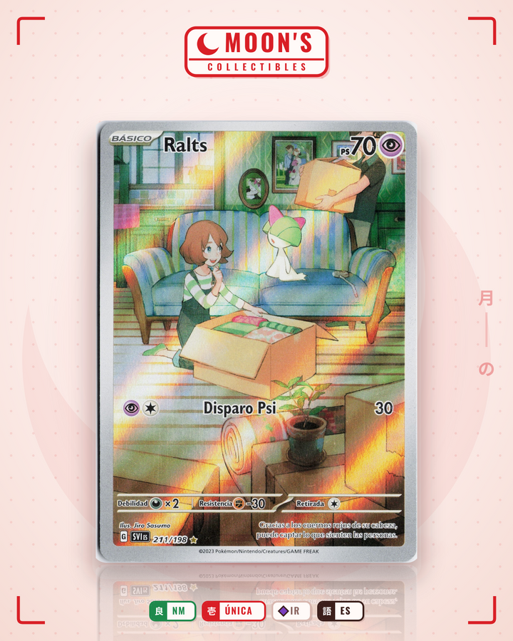 Ralts · Scarlet & Violet #211/198 · NM