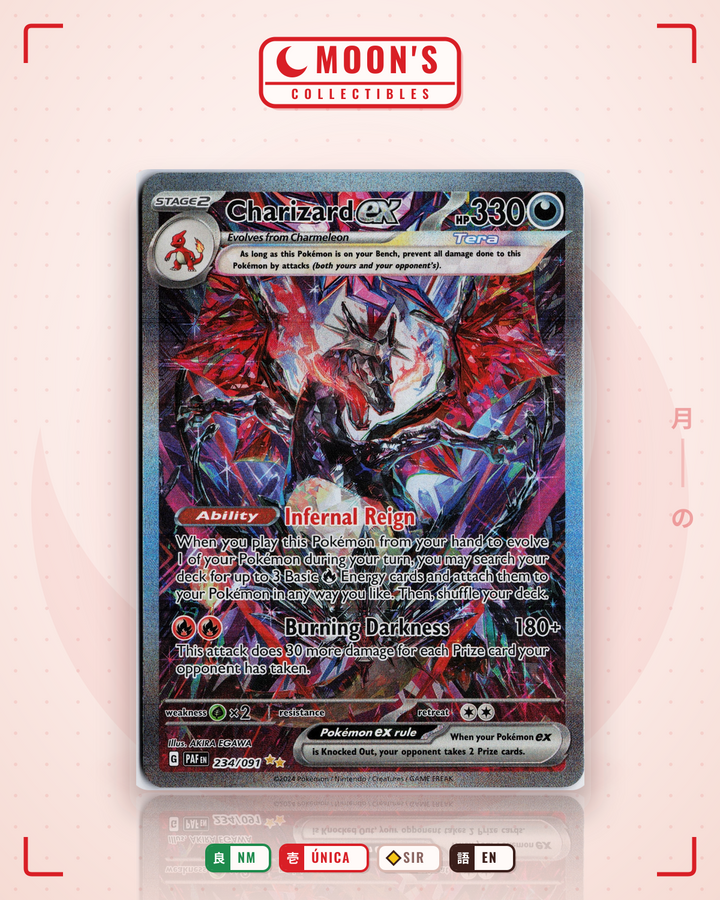 Charizard ex · Paldean Fates #234/091 · NM