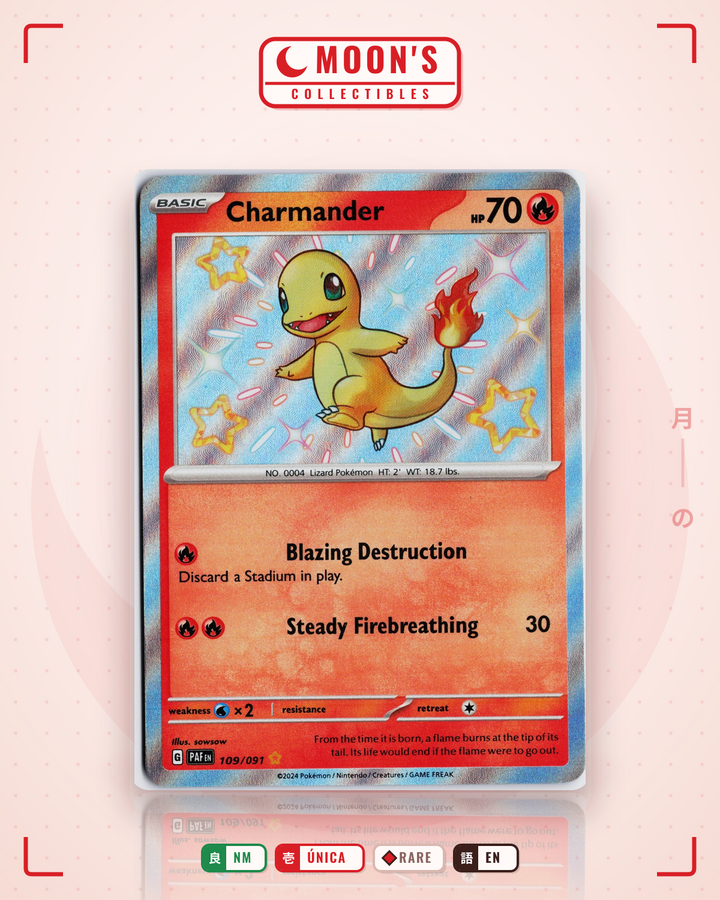 Charmander · Paldean Fates #109/091 · NM