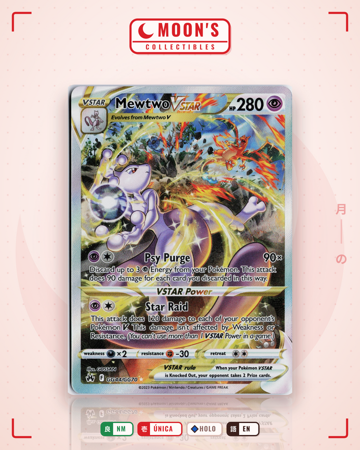 Mewtwo VSTAR · Crown Zenith Galarian Gallery #GG44/GG70 · NM