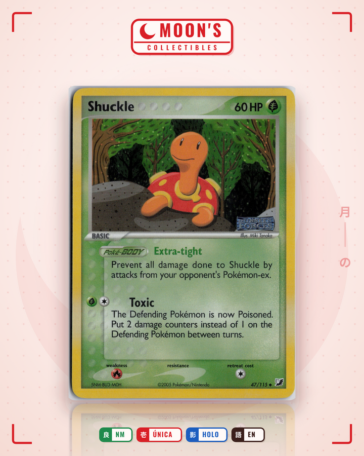 Shuckle · Unseen Forces #47/115 · NM