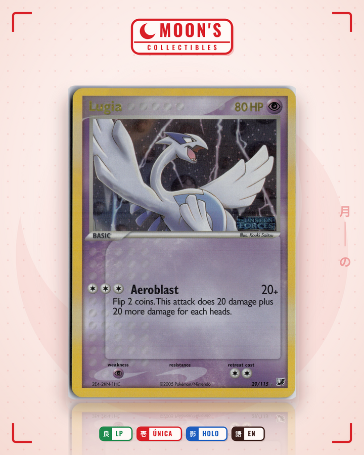 Lugia · Unseen Forces #29/115 · LP