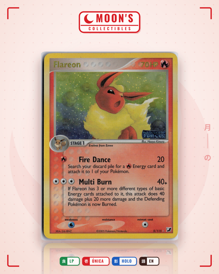 Flareon · Unseen Forces #5/115 · LP