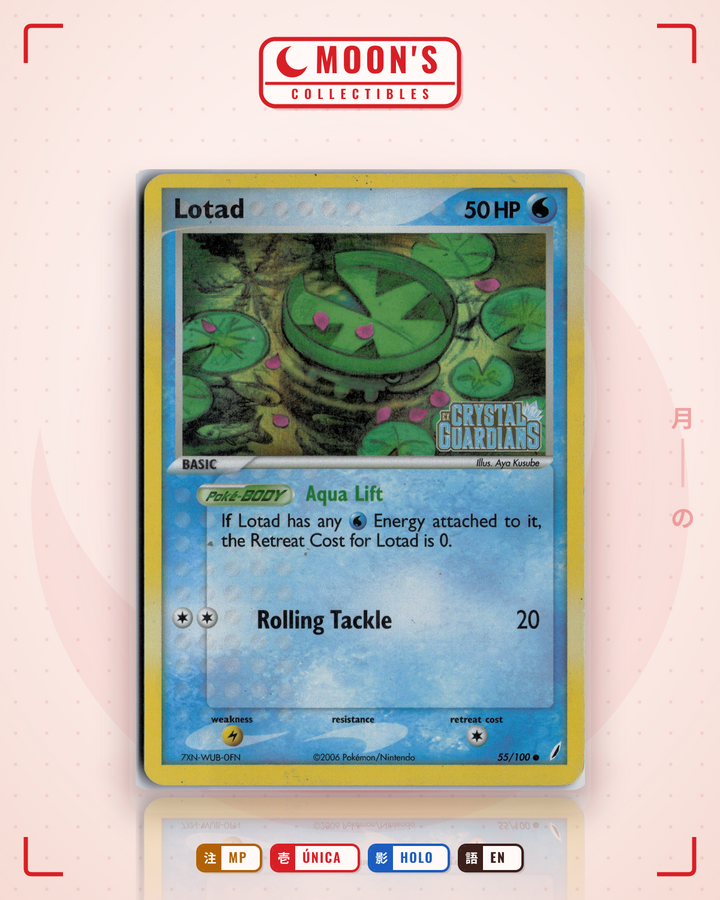 Lotad · Crystal Guardians #55/100 · MP