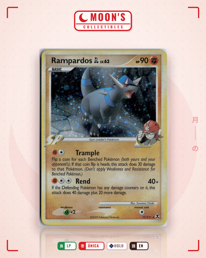 Rampardos GL · Rising Rivals #11/111 · LP