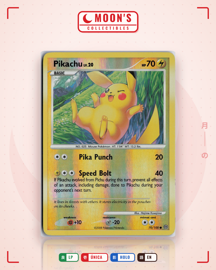 Pikachu · Stormfront #70/100 · LP