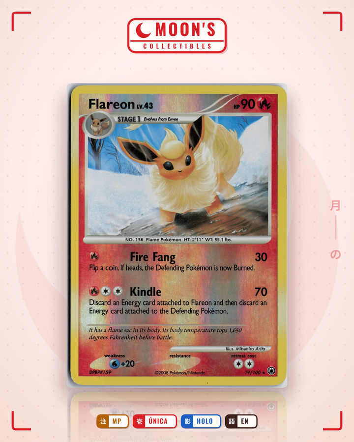 Flareon · Majestic Dawn #19/100 · MP
