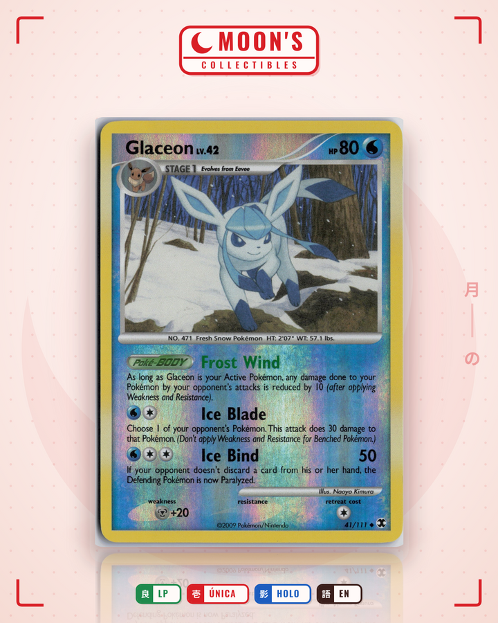 Glaceon · Rising Rivals #41/111 · LP