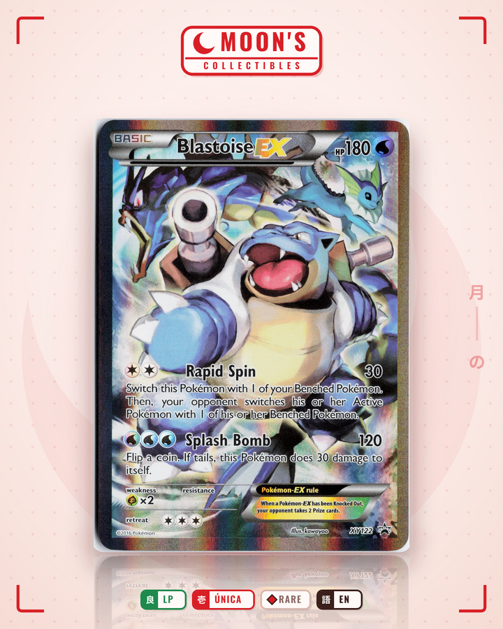 Blastoise-EX · XY Black Star Promos #XY122 · LP
