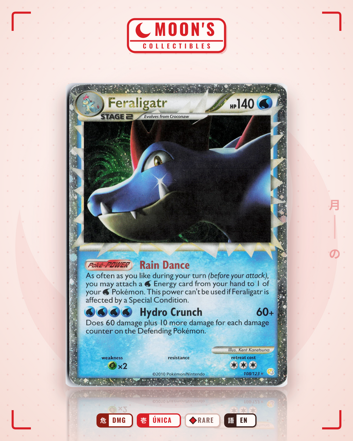Feraligatr · HeartGold & SoulSilver #108/123 · DMG