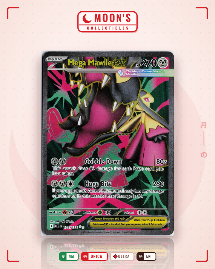 Mega Mawile ex · Mega Evolution #162/132 · NM