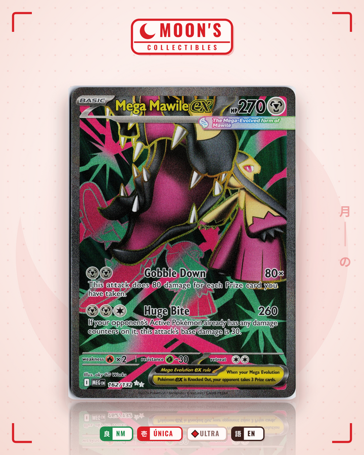 Mega Mawile ex · Mega Evolution #162/132 · NM