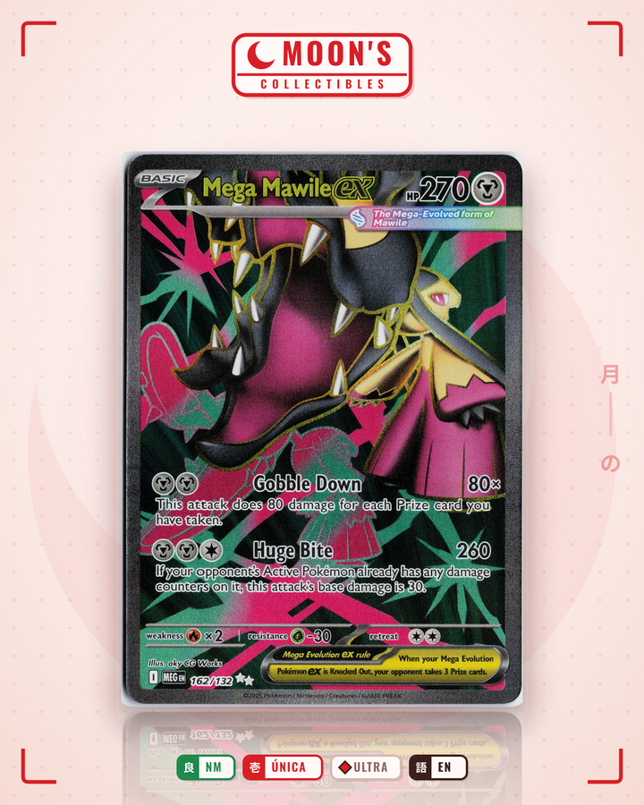 Mega Mawile ex · Mega Evolution #162/132 · NM