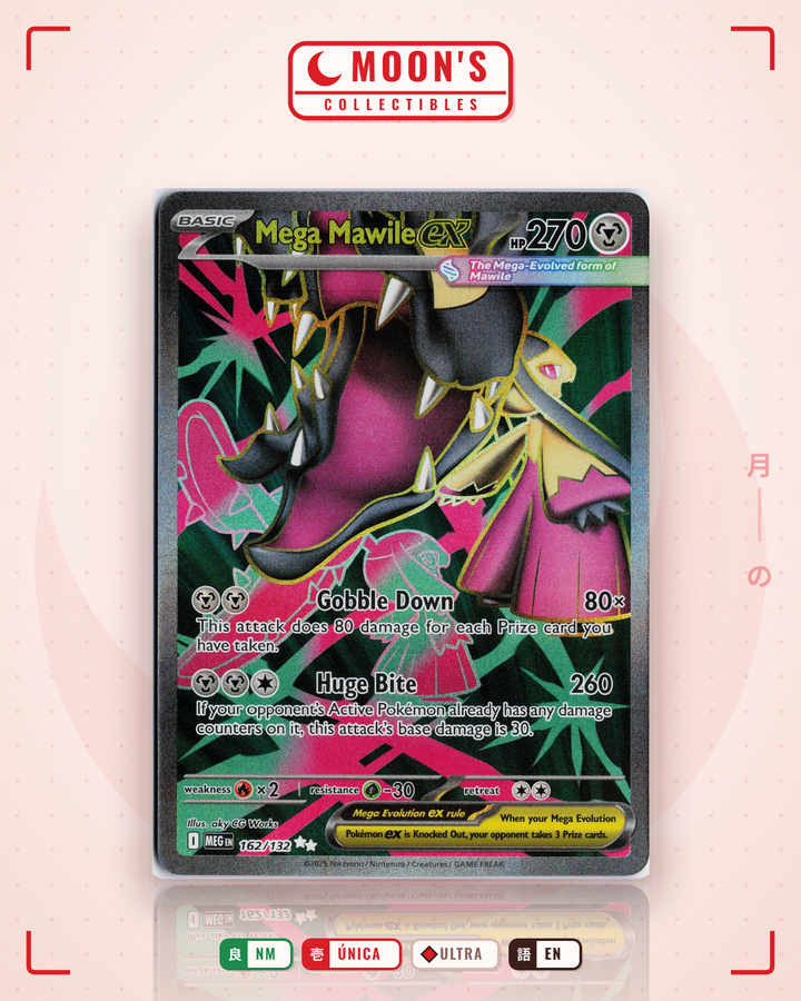 Mega Mawile ex · Mega Evolution #162/132 · NM