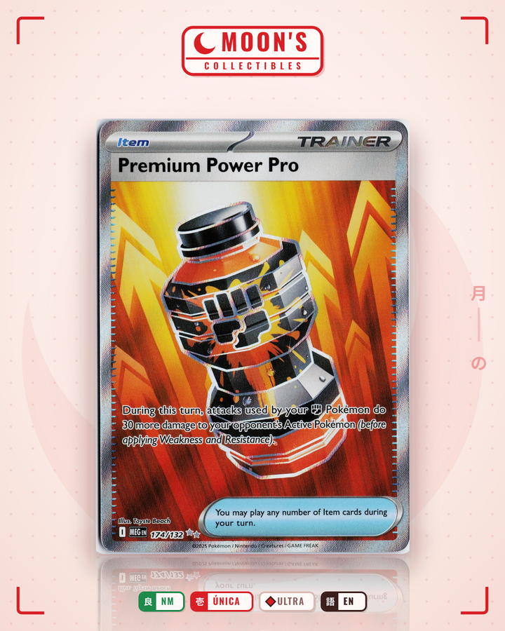 Premium Power Pro · Mega Evolution #174/132 · NM