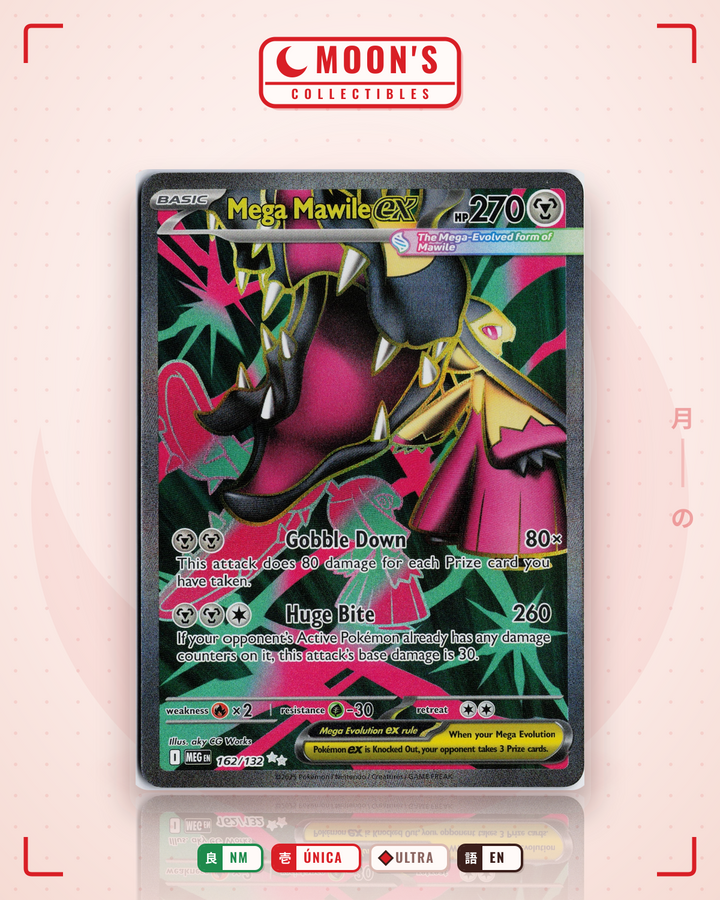 Mega Mawile ex · Mega Evolution #162/132 · NM