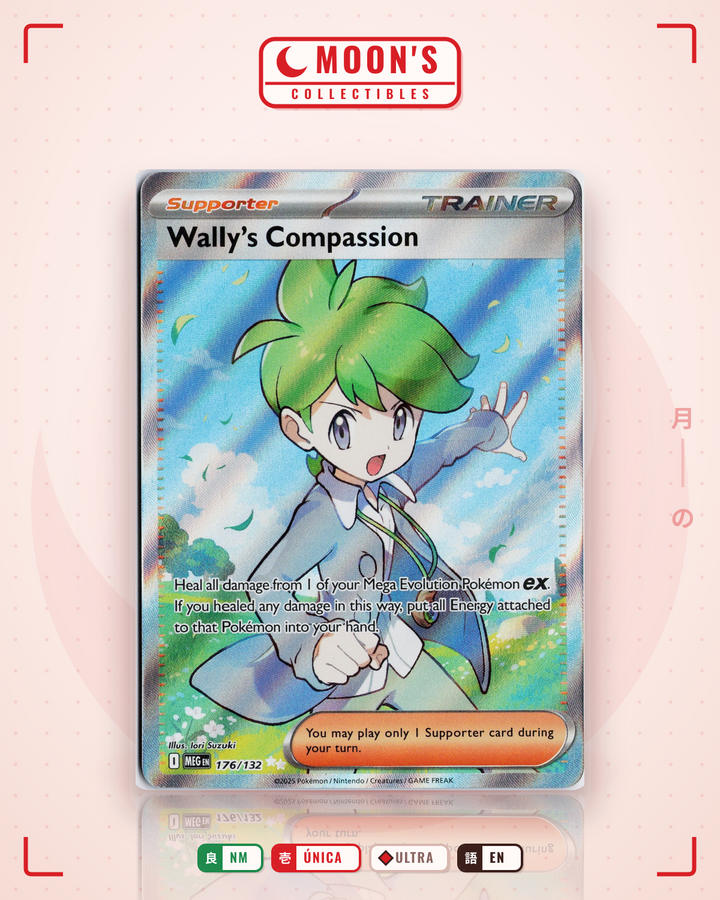 Wally's Compassion · Mega Evolution #176/132 · NM