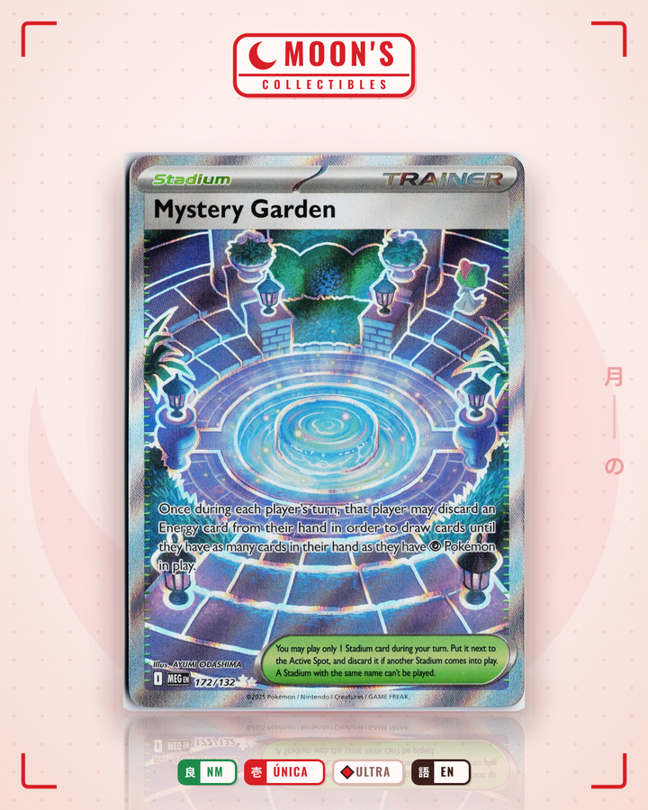 Mystery Garden · Mega Evolution #172/132 · NM