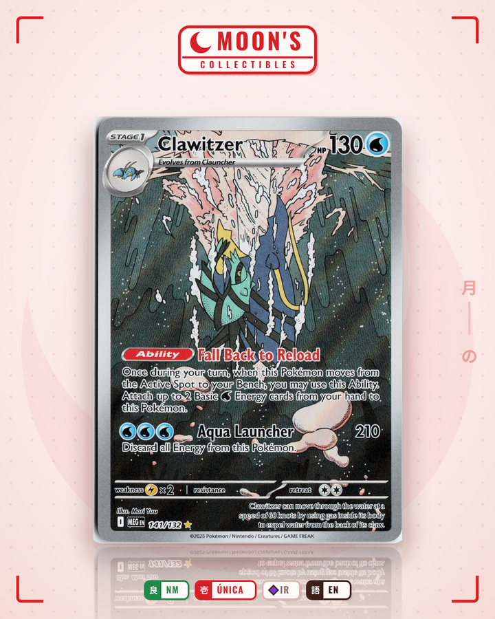 Clawitzer · Mega Evolution #141/132 · NM